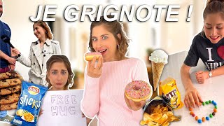 GRIGNOTAGES ❌ comment arrêter de grignoter ​​👉​ Je teste les CONSEILS INTERNET pour toi​‼️ [upl. by Laleb718]