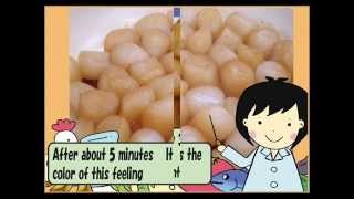 Delicious method of cooking ball konjac [upl. by Eisset973]