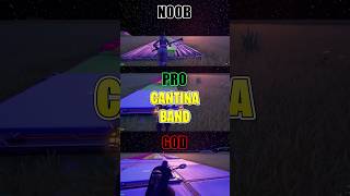 Fortnite Music Blocks Star Wars  Cantina Band  Noob vs Pro vs God fortnite [upl. by Domenic952]