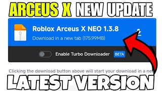 Roblox Arceus X New Update 138  Arceus X Neo Better Fluxus Executor amp Delta  Arceus X Download [upl. by Kippie]