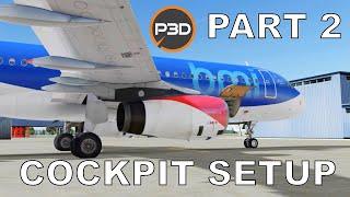 REAL AIRBUS PILOT  Airbus Procedures Tutorial  Aerosoft A320  P3D V5  Part 2 Cockpit Setup [upl. by Vada]