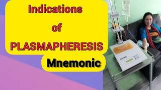 What are the indications of Plasmaphresis Mnemonic to remember [upl. by Honoria329]