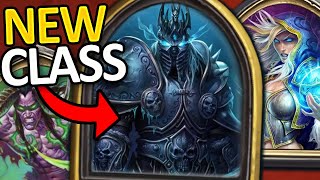 DEATH KNIGHT ADDED TO HEARTHSTONE Everything You NEED To Know [upl. by Eelatsyrc]