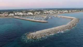 Video tra le dune e il porto di campomarino [upl. by Htiaf]