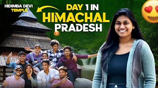 DAY 1 IN HIMACHAL PRADESH  TELUGU  TRENDING  MANALI  HIDIMBA DEVI  LADAKH  NALGONDA NEW LPU [upl. by Radack]