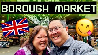 2023 BOROUGH MARKET LONDON  Ultimate Foodie Tour [upl. by Aborn]