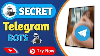 4 Secret Telegram Bot You Must Try  Ai Telegram Bots  New Telegram Bots [upl. by Ltihcox]