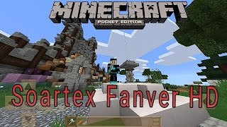 Textura Soartex Fanver Minecraft PE 102 [upl. by Mirth]