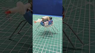 🕷 Easy Making SPIDER ROBOT robot shorts [upl. by Bruni]