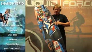 2014 Liquid Force Shane Hybrid Wakeboard [upl. by Calica]