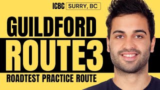 ICBC Surrey Guildford Drivers Test Route Part 3 [upl. by Enrichetta]