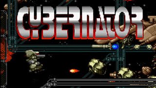 Cybernator Assault Suits Valken Super Nintendo Game Playthrough Retro game [upl. by Finbar]