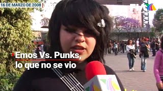 EXCLUSIVA  Imágenes inéditas de la legendaria pelea entre Emos y Punks de 2008 [upl. by Yager474]