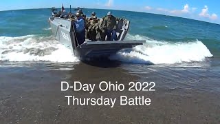 Americas Largest WWII Reenactment POV DDay Ohio 2022 Thursday Beach Landing [upl. by Samford]