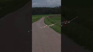 Wunderschöne Landung 😆 rccrash rclanding rcplane [upl. by Horne]