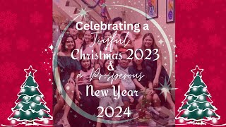 Celebrating a Joyful Christmas 2023 amp a Prosperous New Year 2024christmas2023newyear2024 [upl. by Iey957]