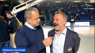 Intervista pre partita Elachem VigevanoWegreenit Urania Milano [upl. by Starinsky]