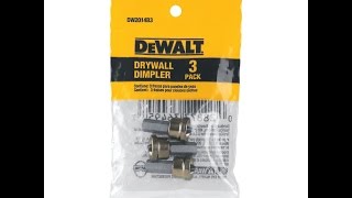 ProductReview  DEWALT DW2014B3 Drywall Screw Setter 3Pack [upl. by Llertnom]