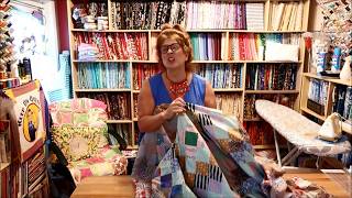 EPISODE 101  Reduce Reuse and Recyle  Quilt Backing Choices [upl. by Nerfe]