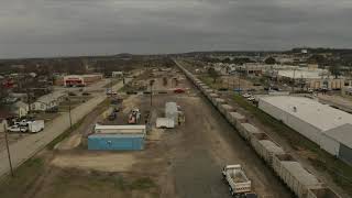 Copperas Cove Texas  Aerial Hyper lapse [upl. by Lenci]