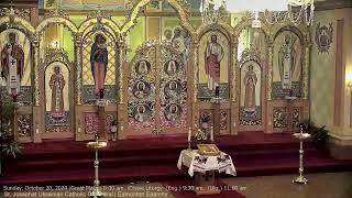 Sunday October 20 2024 Great Matins 800 am Divine Liturgy Eng 930 am Ukr 1100 am [upl. by Aman155]