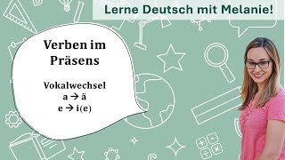 ✏️📒📝 Das Verb im Präsens Verben mit Vokalwechsel ☑️ [upl. by Gayn647]