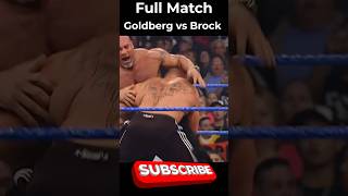 WWE Goldberg vs Brock Lesnar wwe trandingshorts brockgoldberg [upl. by Amund506]