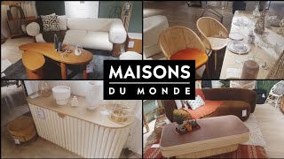 🛋️🪞MAISONS DU MONDE VLOG TOUR MEUBLES ET INSPIRATION DÉCO 😍 [upl. by Ariella]