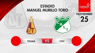 EN VIVO  Tolima vs Deporivo Cali  FECHA 3 cuadrangulares de liga col [upl. by Nnewg]