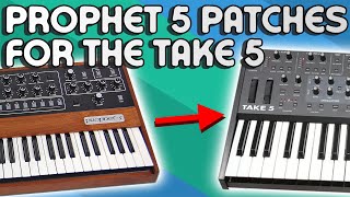 Sequential Take 5 Patch Pack  Prophet 5 Factory Sounds [upl. by Zabrina]