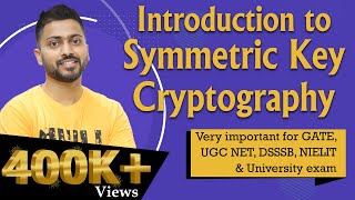 Lec81 Symmetric Key Cryptography in Network Security with examples [upl. by Rodoeht]