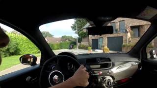 Abarth 695 Biposto  POV Drive amp Cold Start [upl. by Conias]