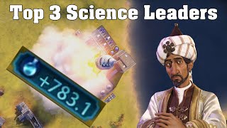 Top 3 Science Civs in Civilization VI [upl. by Gwenni]