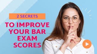 Bar Exam Mastery Discover the 2 Hidden Keys to Success [upl. by Stephenie]