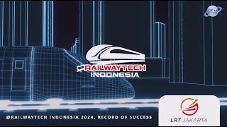 RAILWAYTECH INDONESIA 2024 EXHIBITOR TESTIMONIAL – PT LRT Jakarta [upl. by Jala9]