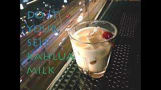 สอนทำค็อกเทล Kahlua Milk ง่ายๆ [upl. by Alie]