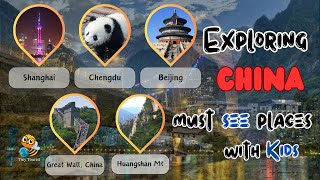 Must see places with kids Exploring China Tiny tourist china travel kidstravellers asia [upl. by Eartha]