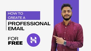 How to Create Professional Email in Hostinger  Hostinger Webmail  Digital Tutor  Harish Shandilya [upl. by Iteerp695]