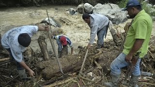 Sobrevivientes de la tragedia en Colombia buscan a sus familiares [upl. by Magavern]