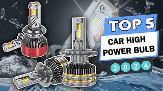 TOP 5 Best Car High Power Bulb  AliExpress [upl. by Normie]