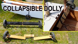 Building a Small Boat Collapsible Dolly Beach Trolley [upl. by Hux]