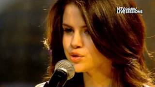 HD Selena Gomez amp the Scene  Naturally MTV Session Live Session Video HD [upl. by Elvie]