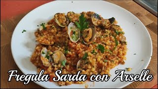 Fregola con Arselle  La tradizione Sarda nella Cucina  By ChefJasonznc [upl. by Liauqram]