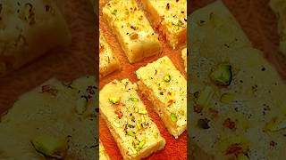 Homemade Burfi Recipe with Milk Powder  Diwali Sweet milk burfi diwali sweets shorts [upl. by Keel]