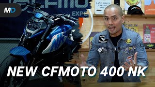 2021 CFMoto 400 NK Launches in the Philippines  Behind a Desk [upl. by Mannes]