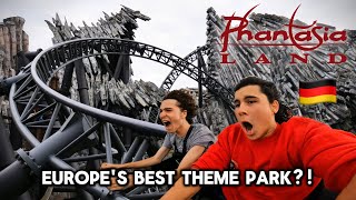 Is Phantasialand the BEST Theme Park in Europe 🇩🇪 Phantasialand Pt 1 Europe Tour 2024 [upl. by Enortna]