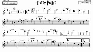 Brano 31  Harry Potter  Sax alto T sol [upl. by Home]