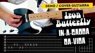 IN A GADDA DA VIDA IRON BUTTERFLY Guitarra Cover Tablatura  Marcos García [upl. by Atiuqcir435]