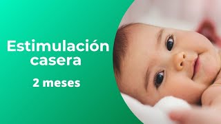 Ejercicios para estimular a un bebé de 2 meses  Estimulación para bebés de 2meses [upl. by Friday]