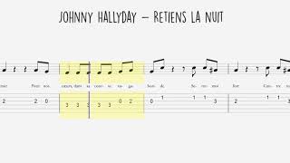 Johnny hallyday  Retiens la nuit [upl. by Atilrac]